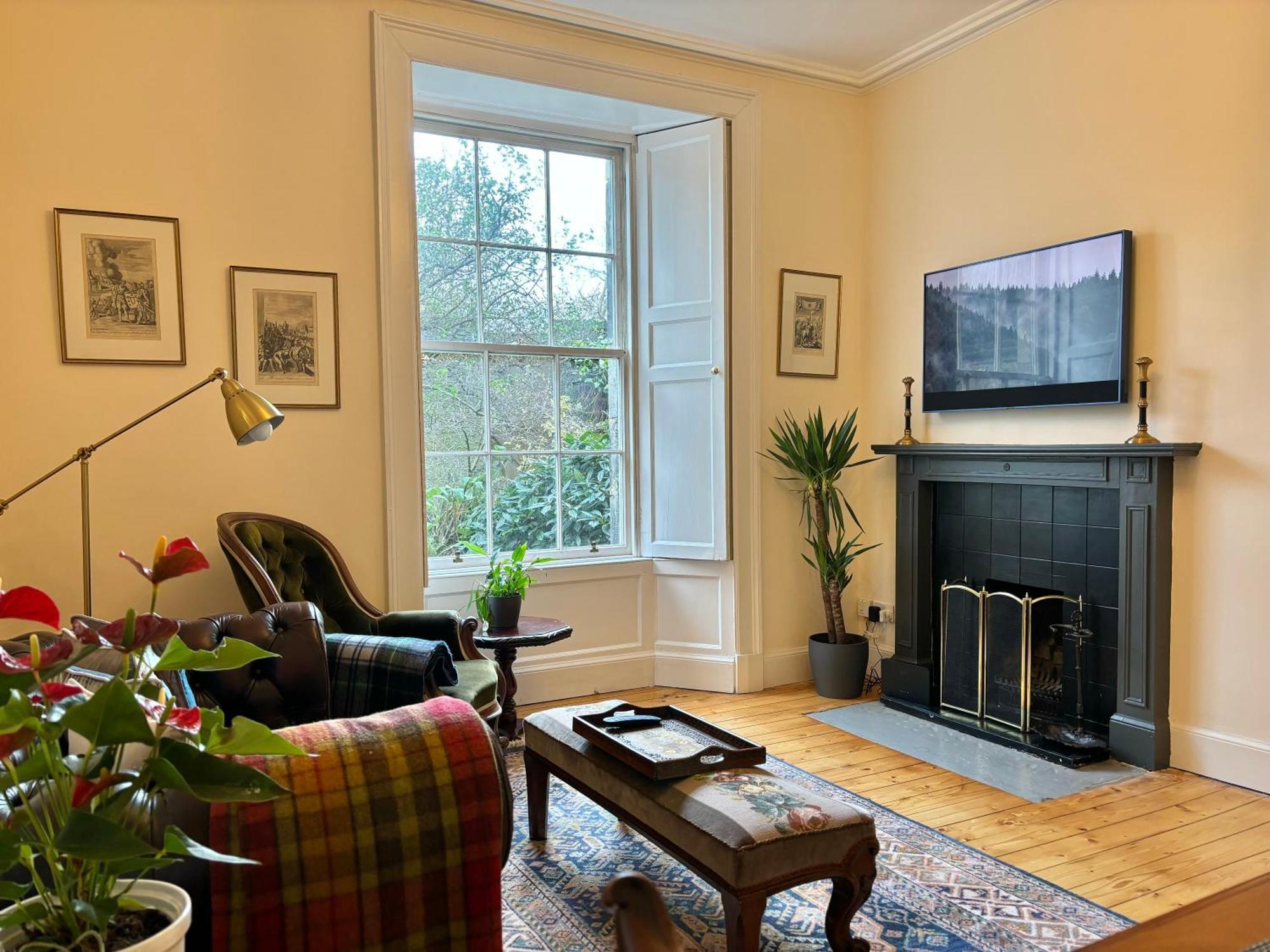 Cosy Georgian Flat Apartment Edinburgh Luaran gambar